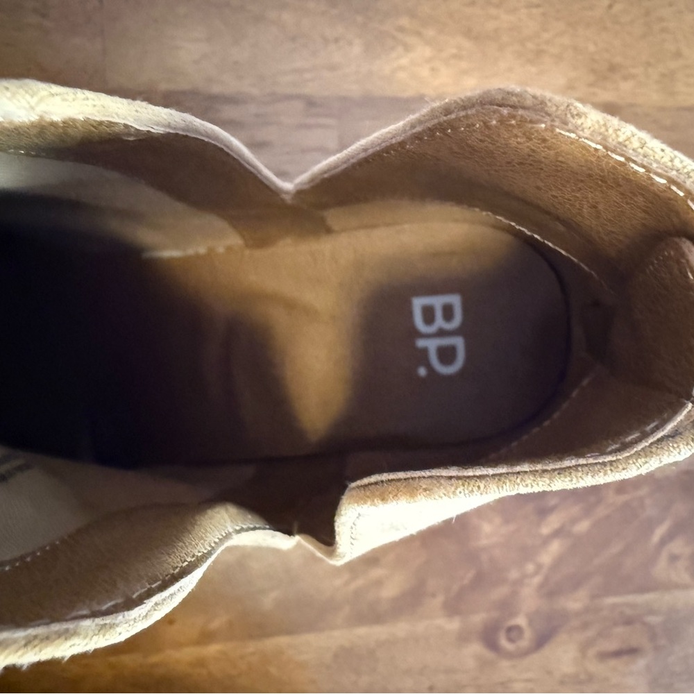 BP. Brynne Bootie Women’s Tan Ankle Boot | Size 9.5 | Heeled Boot - Picture 8 of 8